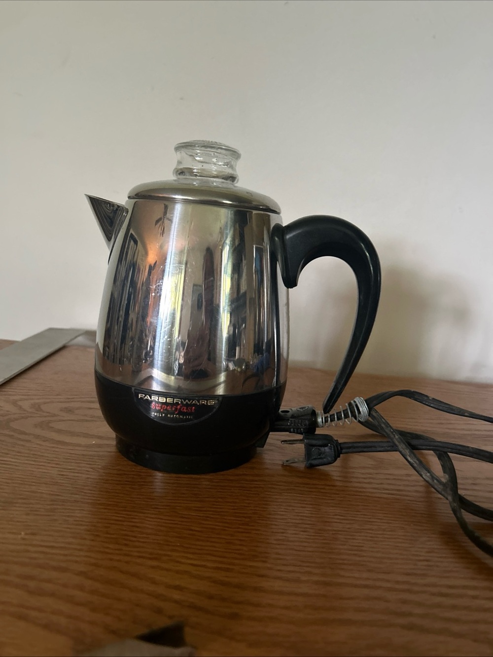 Farberware Black Electric Coffee Percolator Base tested works!!!